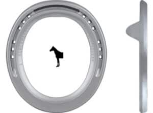 Kerckhaert Aluminum Triumph Egg Bar Shoes - Clipped